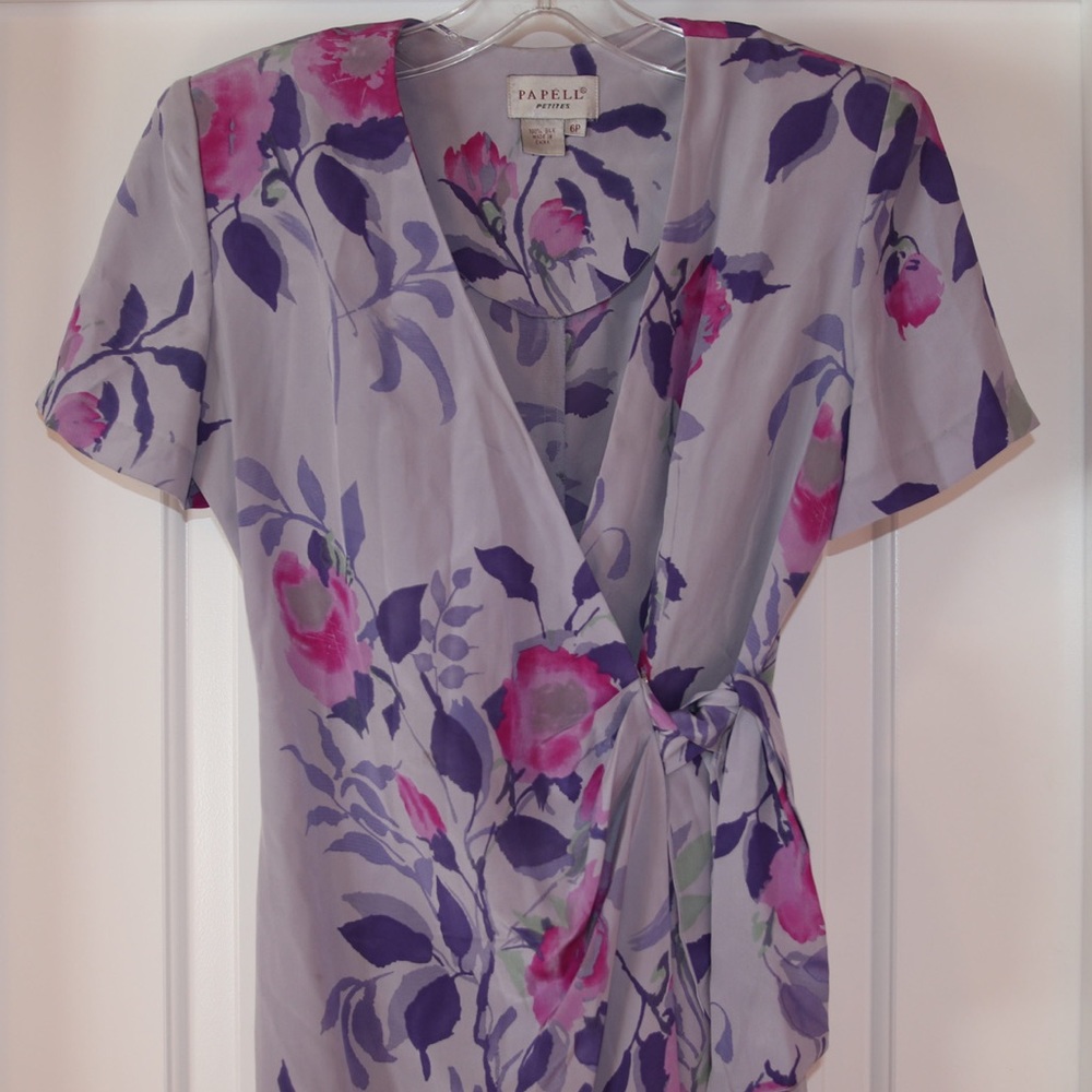 Beautiful Silk Adrianna Papell Dress